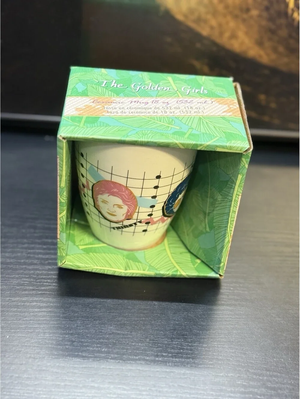 The Golden Girls 18 oz Ceramic Coffee Mug Retro TV Show New